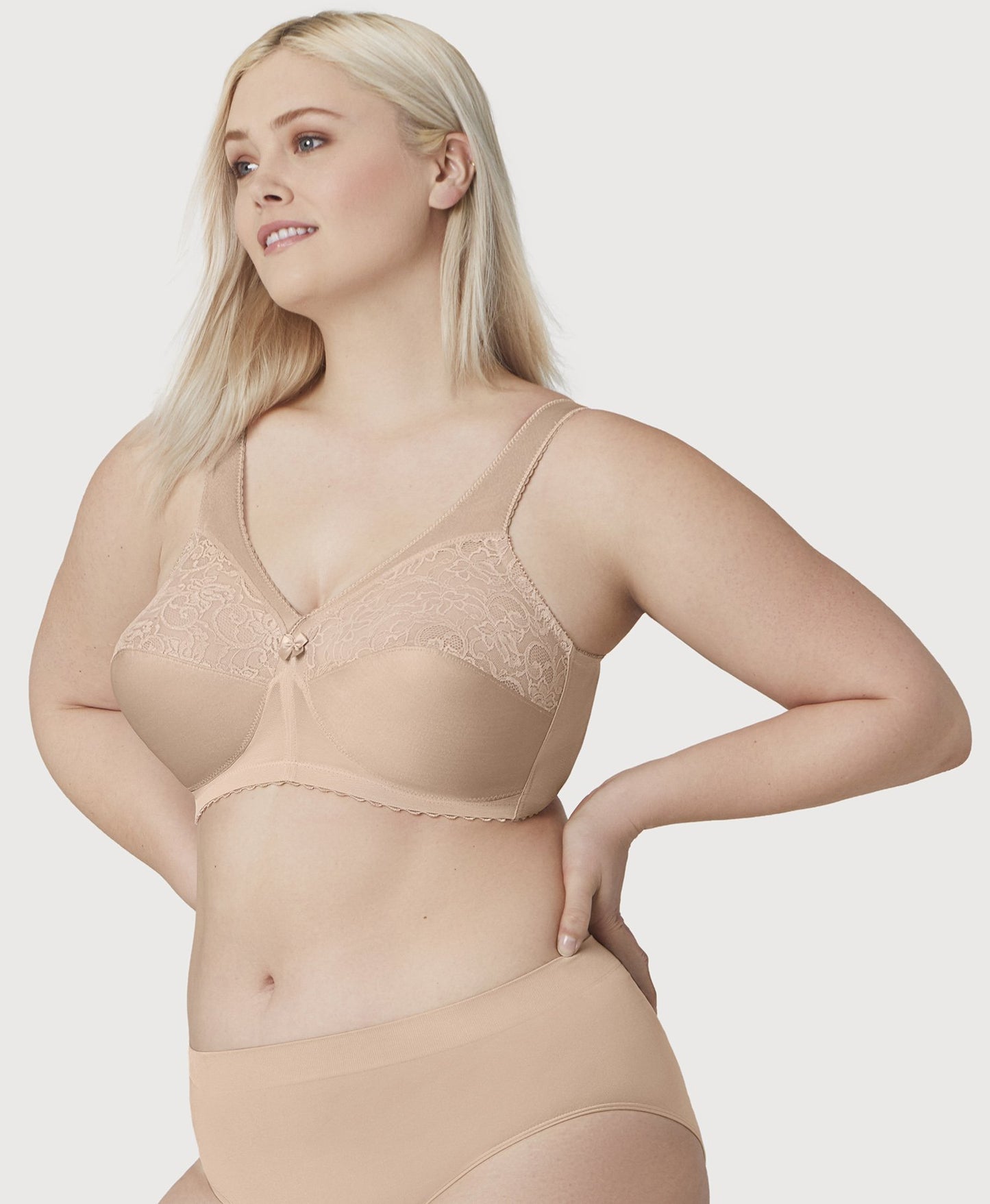 Feel the Magic Wire-Free Support Bra Blush